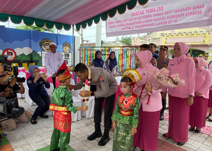 Sentuhan Hangat Bhayangkari, Gedung TK Kemala Bhayangkari 32 Mayang Direnovasi, Anak-anak Kembali Tersenyum