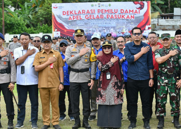 Forkopimda Kota Malang, Deklarasi Damai Pemilu 2024
