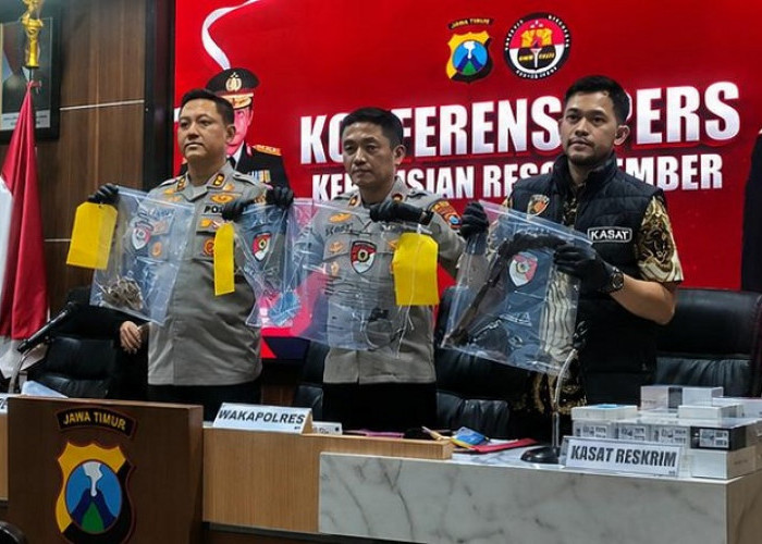 Tim URC Antibegal Polres Jember Ringkus Residivis Curanmor 18 TKP,  Dua DPO DIburu