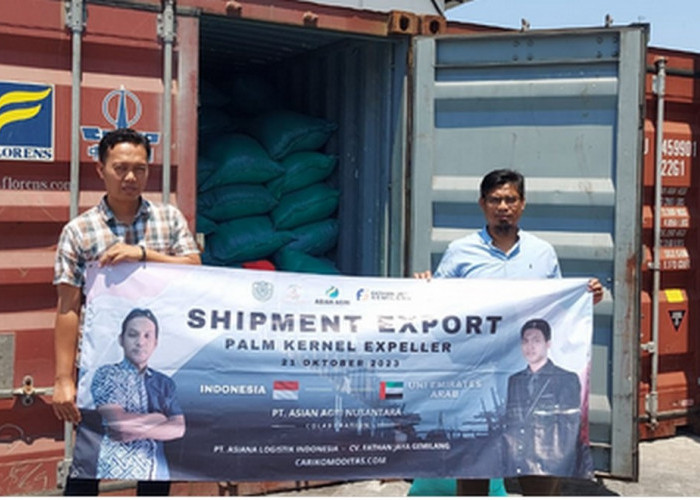 Asian Agri Nusantara Ekspor Perdana Bungkil Sawit  ke UEA
