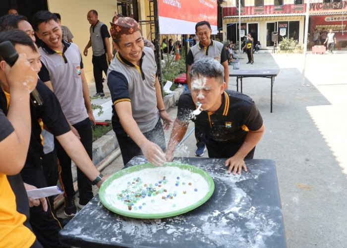 Polres Pelabuhan Tanjung Perak Surabaya Gelar Ragam Lomba HUT Ke-80 Kemerdekaan RI