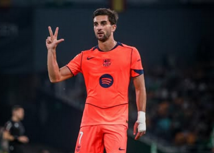 Hat-trick Ferran Torres Warnai Kemenangan 5-3 Barcelona atas Betis