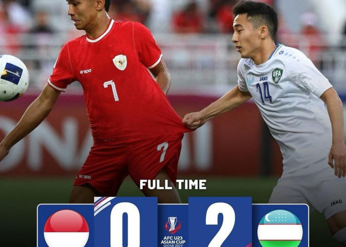 Kalah 2-0 atas Uzbekistan, Indonesia Gagal Melaju ke Final