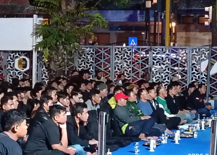 Ribuan Warga Nobar Final Piala Dunia, Plt Bupati: Terpenting Silaturahmi dan Kerukunan