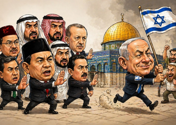 Indonesia dan Negara Muslim Kecam Pengibaran Bendera Israel di Al-Aqsa