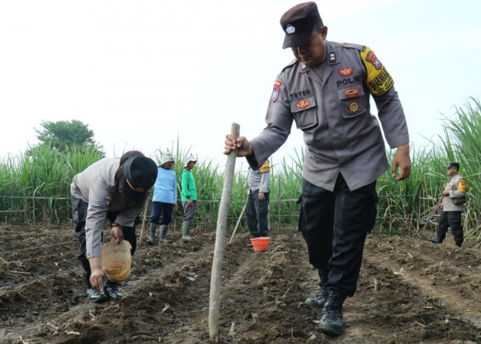 Polresta Malang Kota Dukung Kemandirian Pangan Nasional