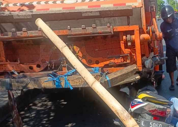 Tabrak Pantat Truk Sampah DLH Surabaya, Bocah Balongsari Meninggal