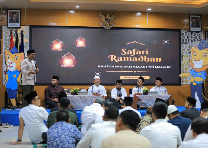 Safari Ramadan Perdana di Kanim Malang, Kakanwil Harap Peningkatan Kualitas Diri Pegawai