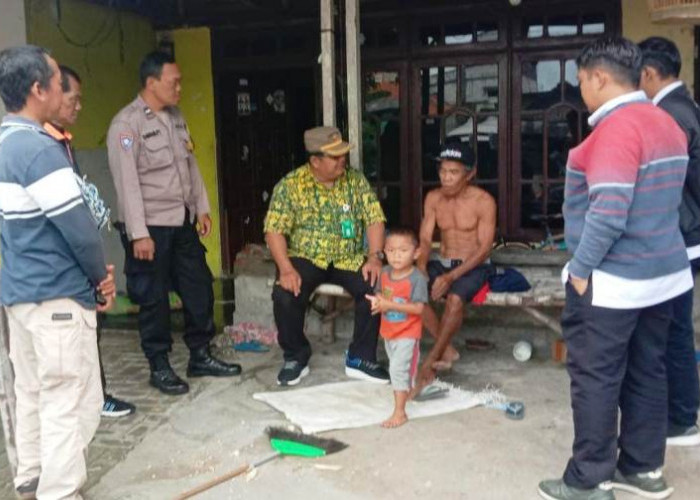 Bhabinkamtibmas Bangkingan Kawal Pendataan Petani Bantaran Kali Makmur dalam Program BBWS