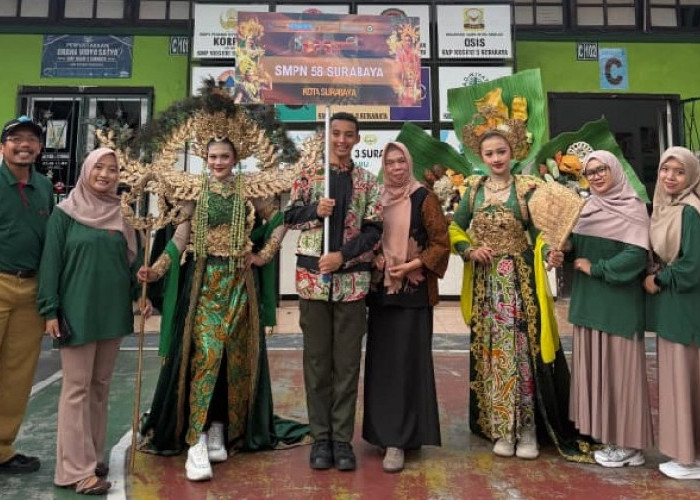 SMPN 58 Surabaya Angkat Tema Kuliner Tradisional dan Batik Kitir-kitiran di SSF 2026