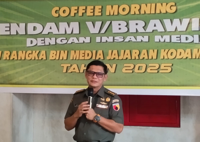 Kapendam V/Brawijaya Ajak Insan Media Kolaborasi dan Edukasi Publik