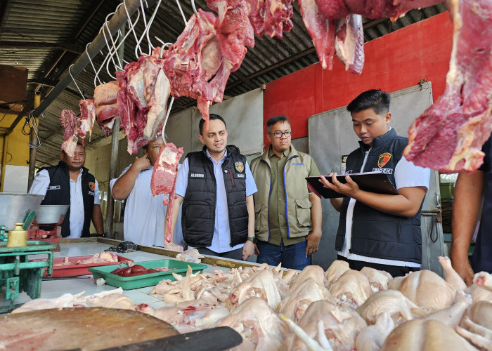 Intervensi Satgas Pangan Polres Mojokerto, Harga Telur di Pasar Mojosari Turun Signifikan