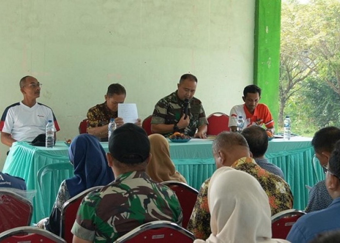 Kodim Bojonegoro Sosialisasikan Program TMMD 129 di Desa Kesongo Kedungadem