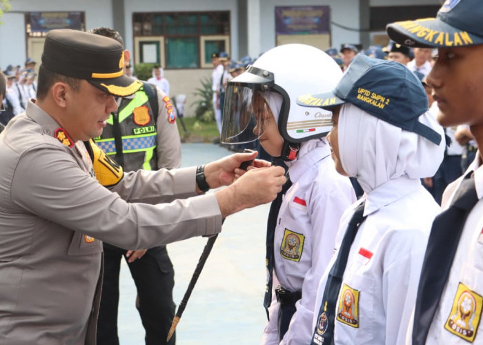 Cegah Kemacetan dan Lindungi Keselamatan Anak Sekolah, Kapolres Bangkalan Gelar Commander Wish
