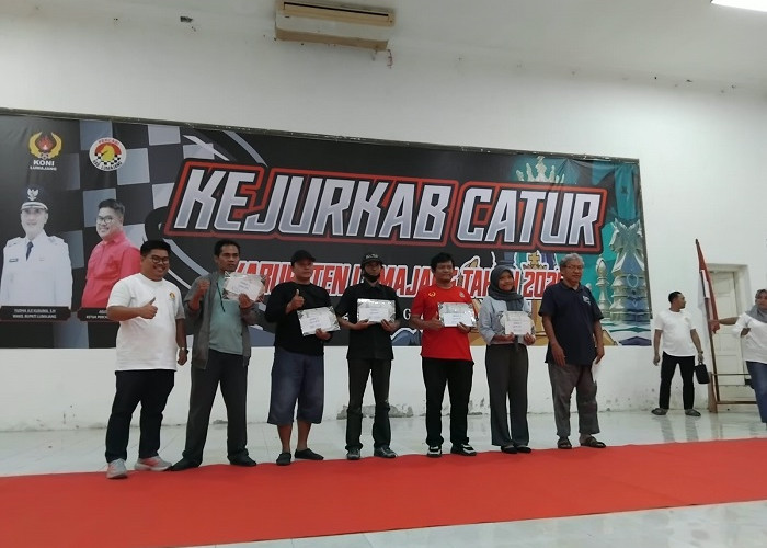Kejurkab Catur Lumajang 2026 Diikuti 200 Peserta, Ini Daftar Para Pemenang