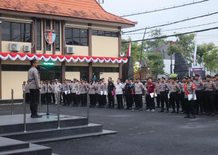 Malam 1 Suro, Polres Bojonegoro Kerahkan Kekuatan Penuh untuk Jaga Kamtibmas