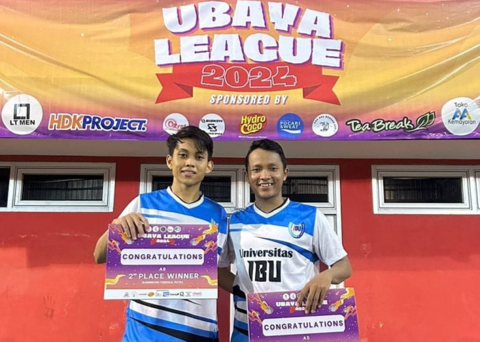 Dua Atlet Bulutangkis Universitas IBU, Juarai Ubaya League