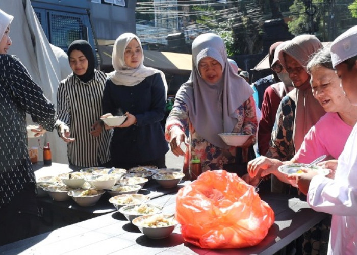 Polresta Malang Kota Gelar Makan Gratis