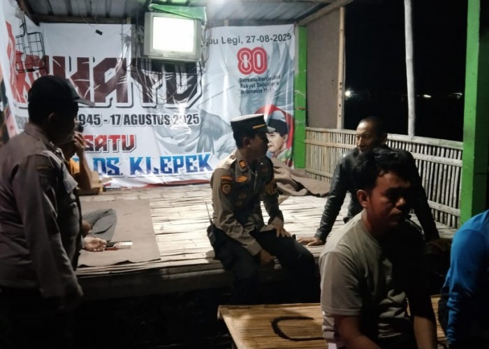 Polsek Kunjang Giatkan Sambang Pos Kamling untuk Situasi Kondusif