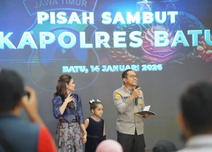 Estafet Kepemimpinan Polres Batu, AKBP Aris Purwanto Resmi Gantikan AKBP Andi Yudha Pranata