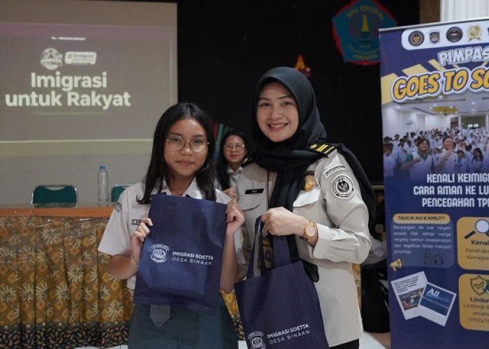  Cegah TPPO Sejak Dini,  Imigrasi Soekarno-Hatta Edukasi 500 Pelajar 