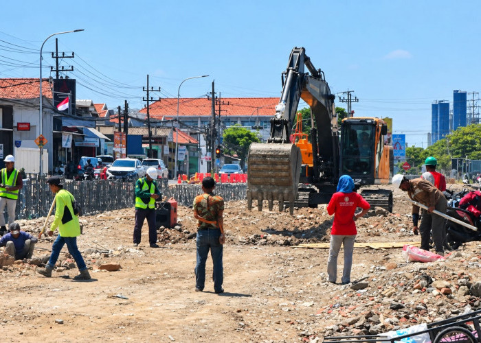 Target 950 Meter Rampung Tahun Ini, Pemkot Surabaya Kebut Pelebaran Jalan Wiyung-Menganti