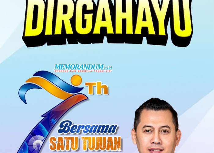 Perumda Air Minum Tugu Tirta  Mengucapkan Selamat HUT ke-7 Memorandum