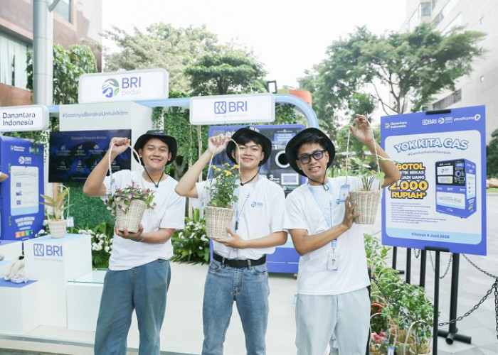 Peringati Hari Lingkungan Hidup, BRI Dorong Kesadaran Budaya Kelola Sampah dengan Green Action BRI Peduli