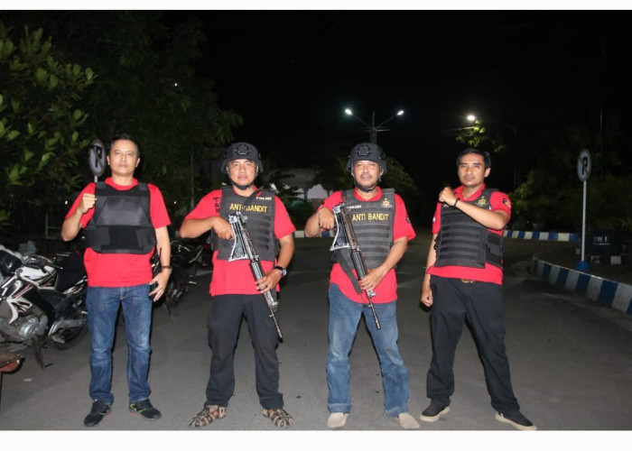 Tim Anti Bandit Polsek Wonocolo Gencarkan Patroli Kring Serse