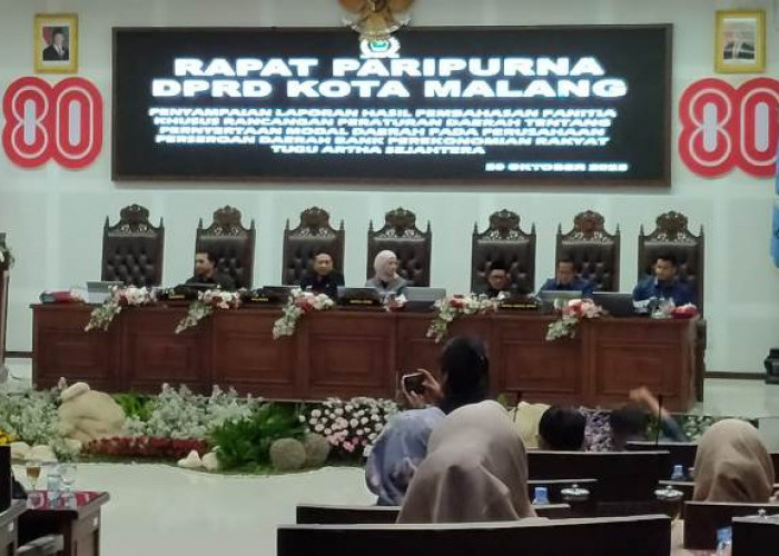 Rapat Paripurna DPRD Kota Malang Setujui Penyertaan Modal Rp35 Miliar untuk BPR Tugu Artha Sejahtera