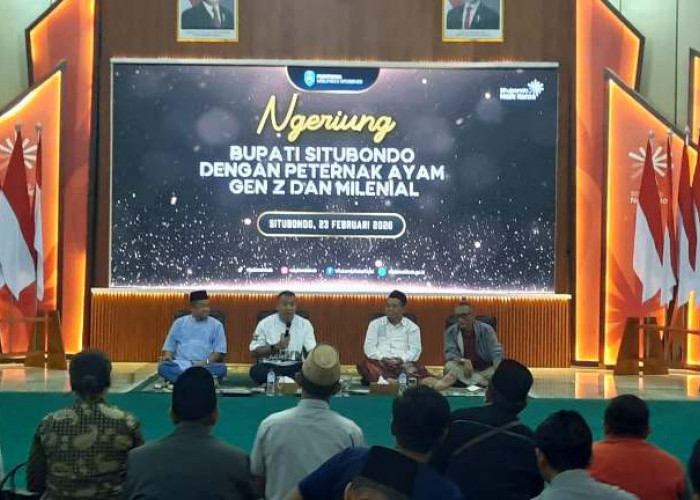 Mas Rio Kumpulkan Peternak Ayam Petelur Gen Z dan Milenial di Situbondo