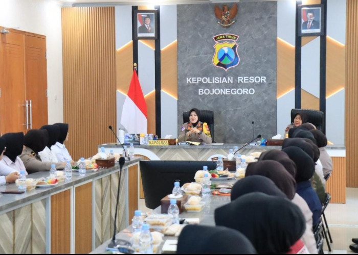 Kapolres Bojonegoro AKBP Yenni Tekankan Polwan Jaga Etika dan Kehormatan Institusi