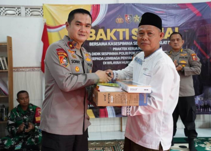 Sespimma Angkatan 74 Gelar Bakti Sosial di Wilayah Hukum Polres Pasuruan