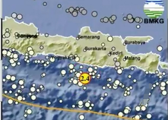 Gempa Berkekuatan 2,4 Magnitudo Guncang Pacitan