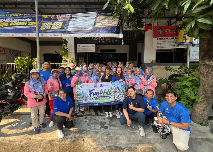 Pererat Silaturahmi, Hotel 88 Embong Malang Gelar Fun Walk Bersama Warga Genteng