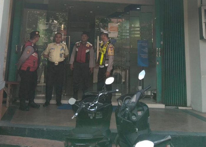 Antisipasi Kejahatan, Polsek Mulyorejo Intensifkan Patroli Objek Vital Perbankan
