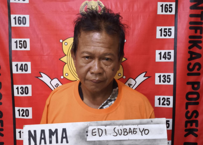 Spesialis Pencuri Helm di Minimarket, Residivis Usia Senja Asal Banyu Urip Diringkus Polsek Lakarsantri