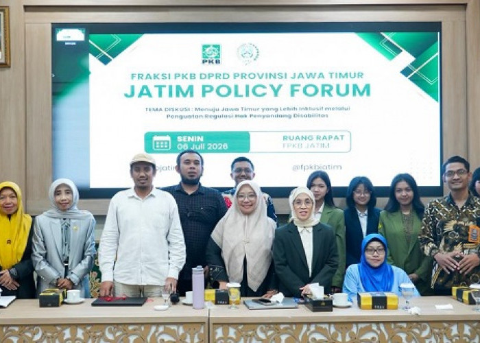 Fraksi PKB DPRD Jatim Kawal Ketat Perda Disabilitas, Dorong Pemenuhan Hak Penyandang Disabilitas