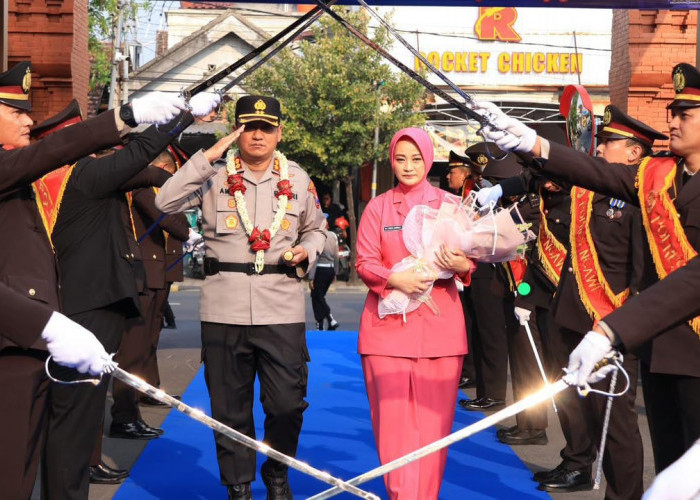 Tongkat Estafet Kepemimpinan Berganti, AKBP Mohammad Amirul Hakim Resmi Jabat Kapolres Ngawi