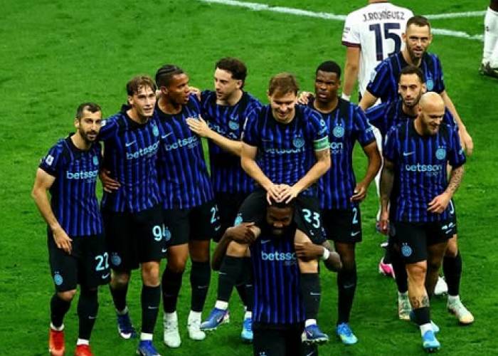 Inter Milan Hajar Cagliari di San Siro, Nerazzurri Kukuh di Puncak Klasemen dengan 78 Poin