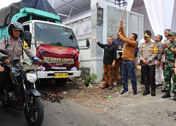 Polres Batu Perketat Pengamanan Distribusi Logistik Pilkada 2024