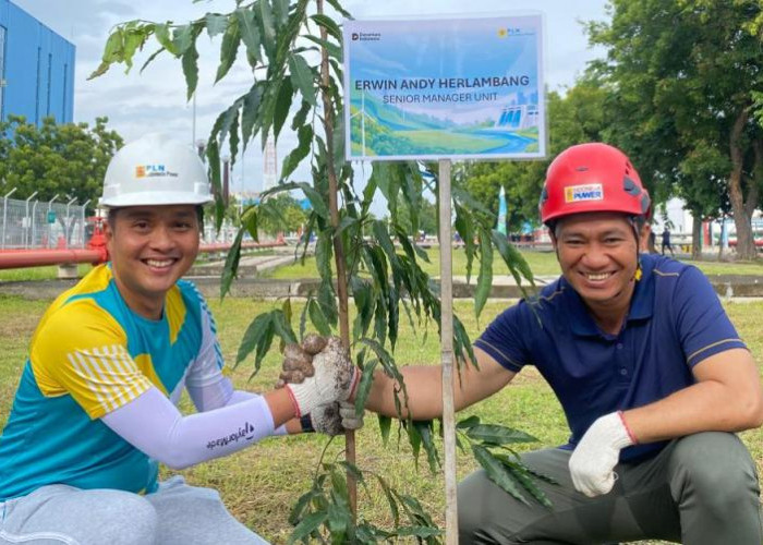 Tanam Pohon, Tanam Harapan: Langkah Hijau PLN IP UBP Grati di Bulan K3 Nasional 2026