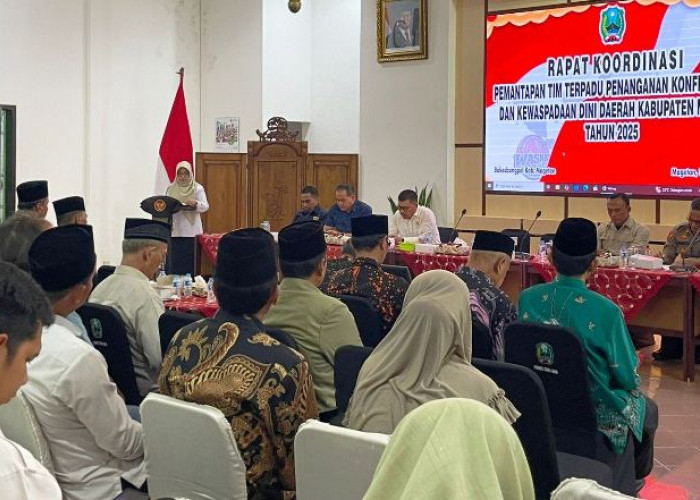 Sambut Nataru, Pemkab Magetan  Gelar Rakor Penanganan Konflik Sosial dan Kewaspadaan Dini Daerah 