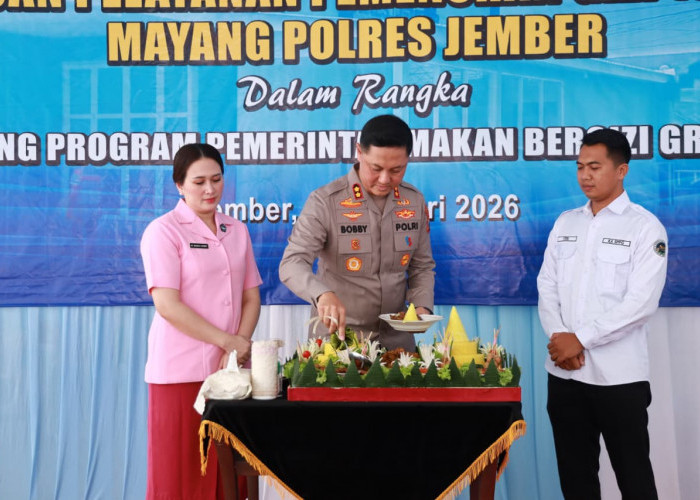 Bukan Sekadar Makan Gratis, Kapolres Jember Siapkan Investasi Gizi untuk Anak Bangsa
