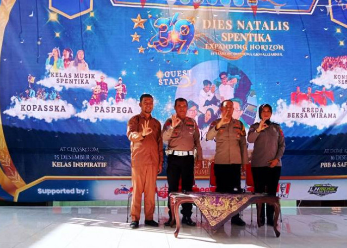 Polsek Krian Sosialisasi Tertib Lalu Lintas kepada Pelajar SMP Negeri 3 Krian