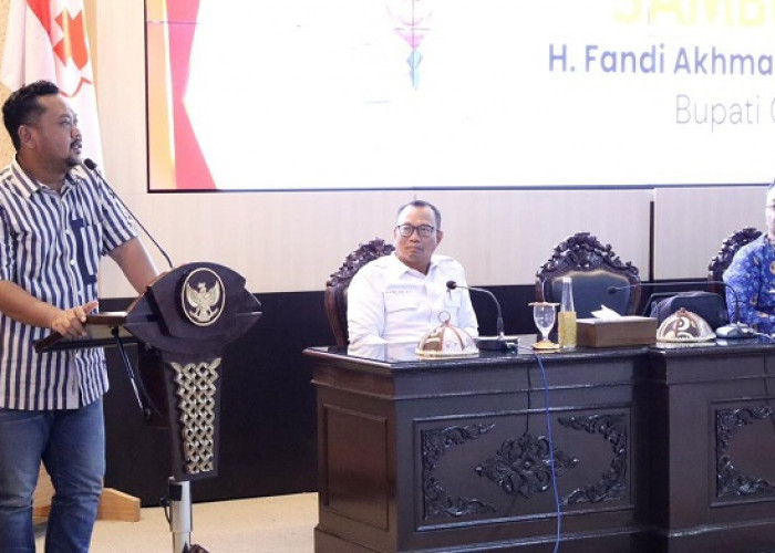 Bupati Fandi  Minta PMI Gresik Antisipasi Krisis Air Bersih Hadapi Kemarau Panjang