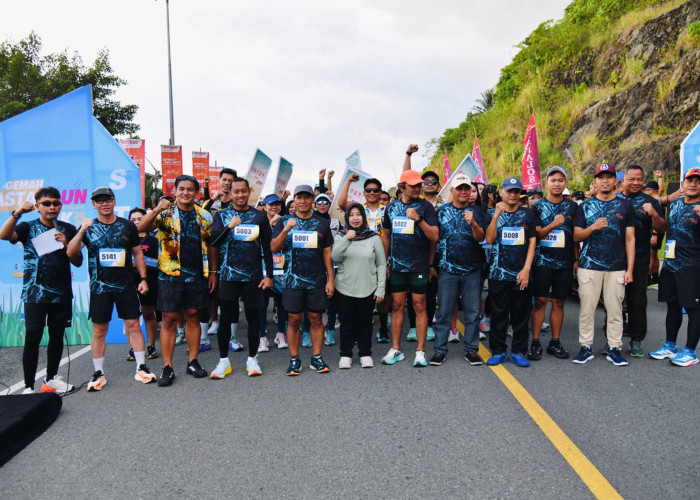 JLS Disulap Jadi Arena Lari, Plt Bupati Baharudin Sebut Tulungagung Layak Jadi Kiblat Sport Tourism Jatim