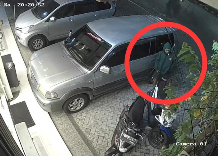 Curanmor Terekam CCTV Beraksi di Kupang Jaya