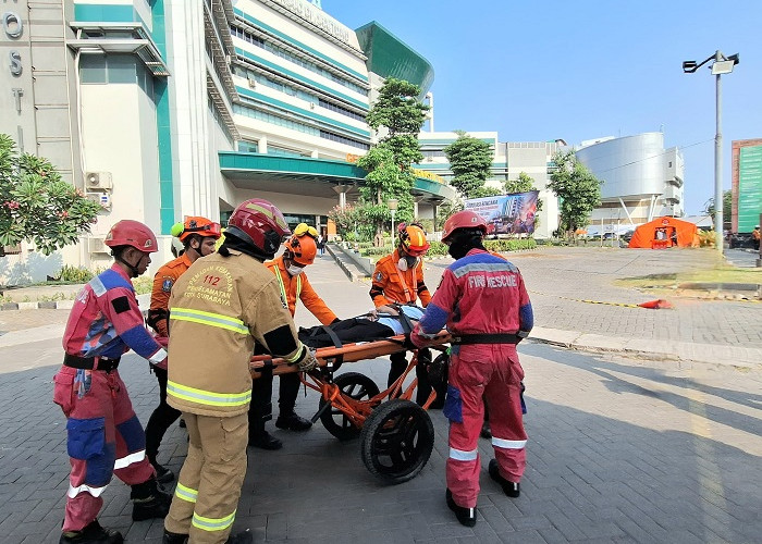 BPBD Jatim Perkuat Kesiapsiagaan Bencana Rumah Sakit Lewat Simulasi di RSUD dr Soetomo