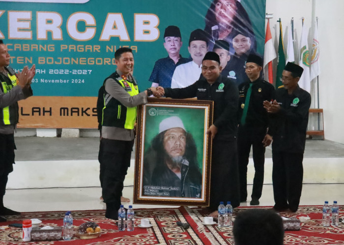 Jalin Sinergitas Jaga Kamtibmas, Kapolres Bojonegoro AKBP Mario Silaturahmi ke Ketua Cabang Pagar Nusa